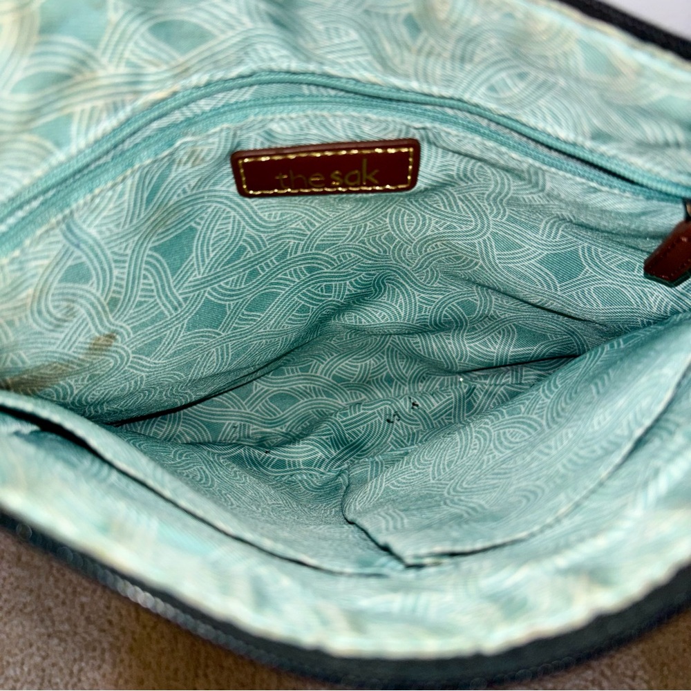 The Sak Black Embossed Shoulder Bag - Picture 5 of 5